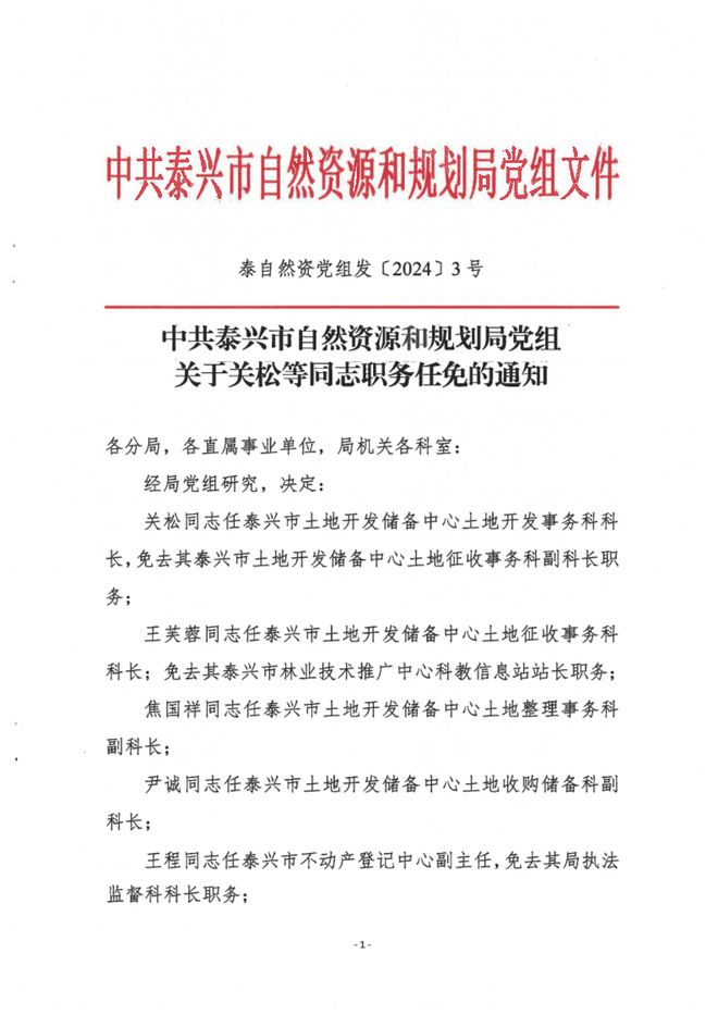 河间市自然资源和规划局最新人事任命